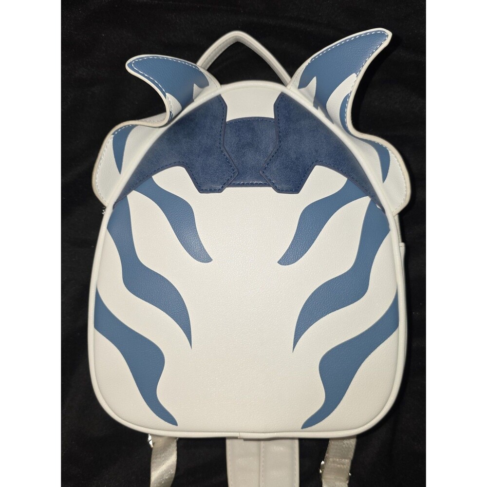 NWOT ahsoka Tano mini Backpack White Blue Star Wars Cosplay!